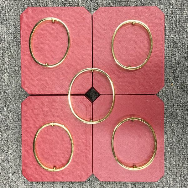 love titanium steel silver rose gold without diamonds bracelet bangles women men screw bracelet couple jewelry no box wholesale 5886, Black
love titanium steel silver rose gold without diamonds bracelet bangles women men screw bracelet couple jewelry no box wholesale 5886, Black