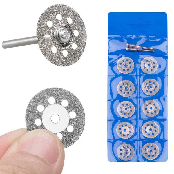 new 20pcs 22mm diamond cutting wheel off discs with 4 pcs 3mm mandrel for dremel rotary tool precious stones, ,marble, ceram
new 20pcs 22mm diamond cutting wheel off discs with 4 pcs 3mm mandrel for dremel rotary tool precious stones, ,marble, ceram