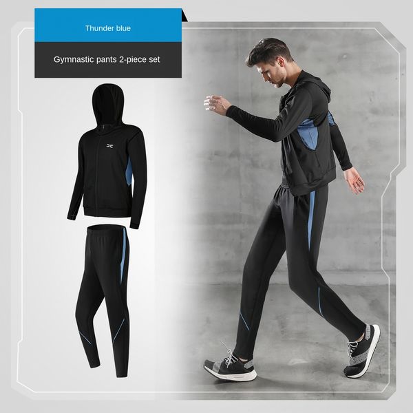 2020 suit men's casual loose sports pants coat sports trousers hooded running fitness coat outdoor morning running two-piece set, White;black
2020 suit men's casual loose sports pants coat sports trousers hooded running fitness coat outdoor morning running two-piece set, White;black