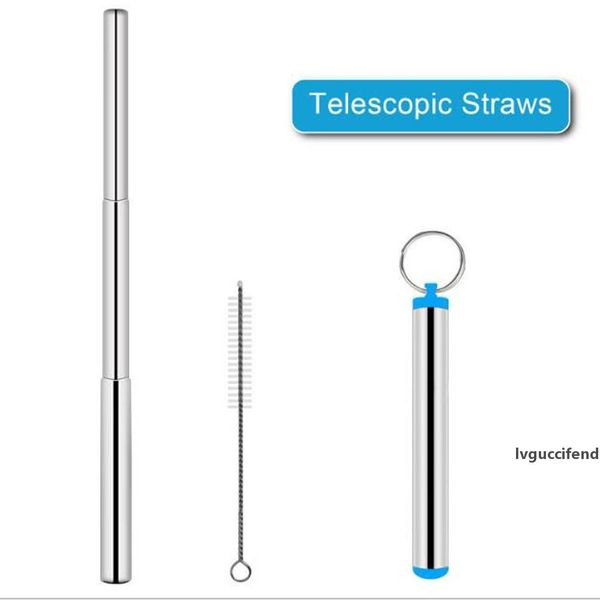 reusable folding drinking straws stainless steel metal foldable telescopic straws with aluminum case & cleaning brush fda portable travel
reusable folding drinking straws stainless steel metal foldable telescopic straws with aluminum case & cleaning brush fda portable travel