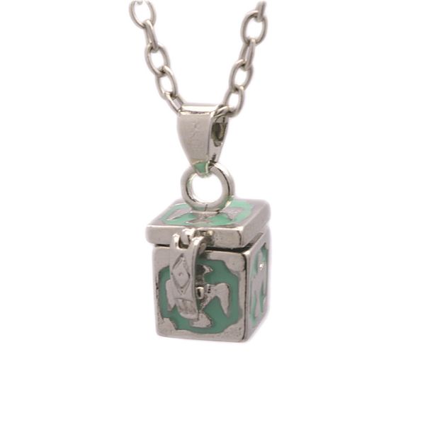 10pcs brass retro square pattern open ash p box pendant necklace commemorative chain, Silver
10pcs brass retro square pattern open ash p box pendant necklace commemorative chain, Silver