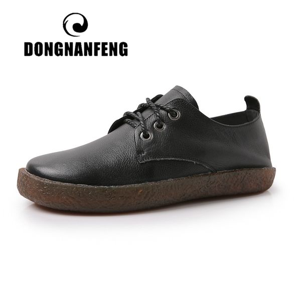 dongnanfeng women old mother female ladies shoes flats loafers soft lace up round pigskin cow genuine leather casual 35-40 lcz-1, Black
dongnanfeng women old mother female ladies shoes flats loafers soft lace up round pigskin cow genuine leather casual 35-40 lcz-1, Black