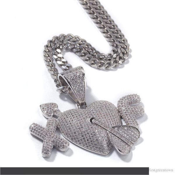 2 letters heart custom lover couple pendants necklace hip hop cz stone bling iced out men hip hop rapper jewelry silver
2 letters heart custom lover couple pendants necklace hip hop cz stone bling iced out men hip hop rapper jewelry silver