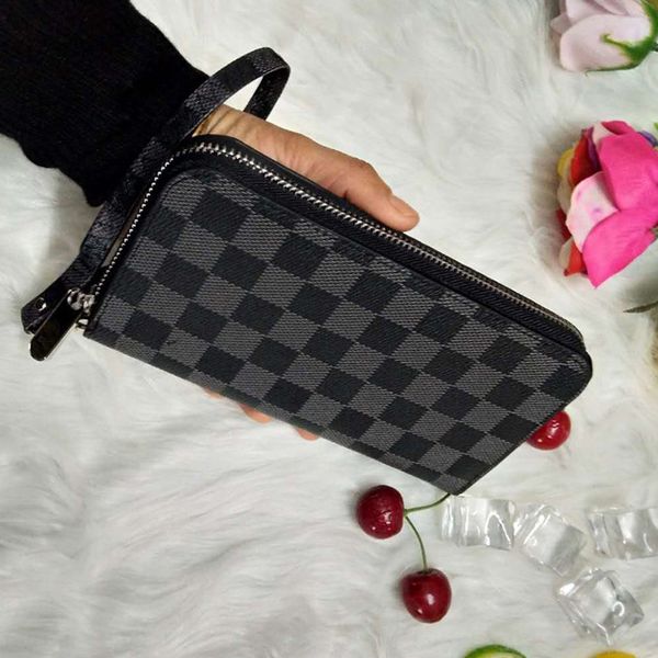 long change purse large capacity long fashion multi-card handbag wallet wallet men's and women's checkered zipper handbag
long change purse large capacity long fashion multi-card handbag wallet wallet men's and women's checkered zipper handbag