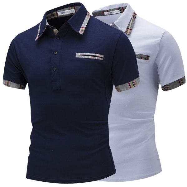 men short sleeve plaid printed t shirt casual s-2xl navy blue white t-shirt 2020 summer fashion, White;black
men short sleeve plaid printed t shirt casual s-2xl navy blue white t-shirt 2020 summer fashion, White;black