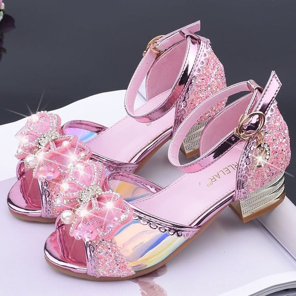 qkrsv girls' 2020 and sandals crystal sandals new princess soft bottom children's crystal high heel silver performance shoes runwa, Black;red
qkrsv girls' 2020 and sandals crystal sandals new princess soft bottom children's crystal high heel silver performance shoes runwa, Black;red