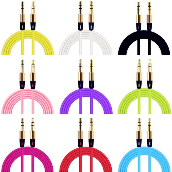 3.5mm male to male audio aux cables 1m stereo car extension cable for iphone samsung mp3 pc speaker headphone
3.5mm male to male audio aux cables 1m stereo car extension cable for iphone samsung mp3 pc speaker headphone