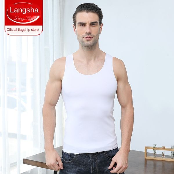 langsha men' seamless vest vest modier cotton slim fit tight fitness sports hurdle bottoming trendy white, White;black
langsha men' seamless vest vest modier cotton slim fit tight fitness sports hurdle bottoming trendy white, White;black