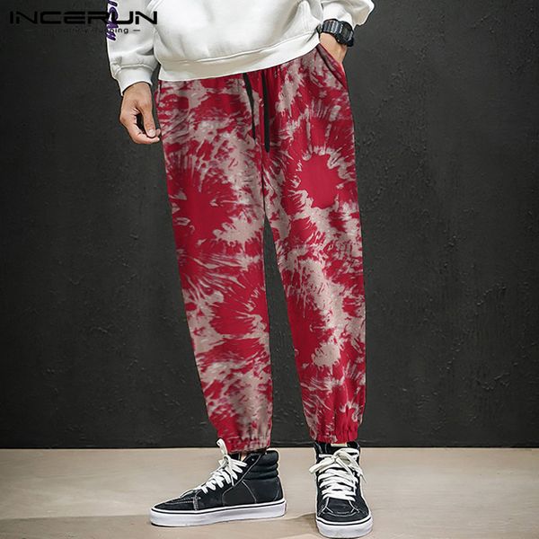 men's pants men harem tie dye joggers cotton elastic waist trousers 2021 streetwear casual baggy plus size 5xl incerun, Black
men's pants men harem tie dye joggers cotton elastic waist trousers 2021 streetwear casual baggy plus size 5xl incerun, Black