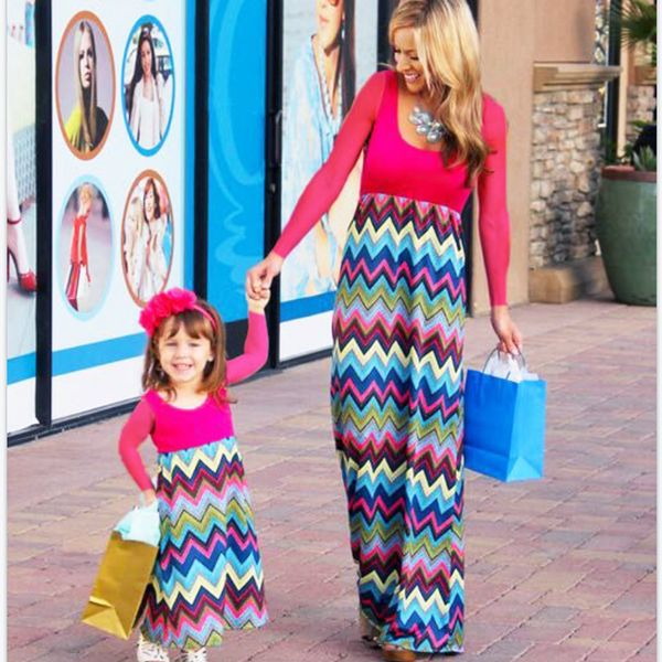 mother daughter dress family matching clothes bohemian long sleeve patchwork women and girls dress family look fashion like mom, Blue
mother daughter dress family matching clothes bohemian long sleeve patchwork women and girls dress family look fashion like mom, Blue