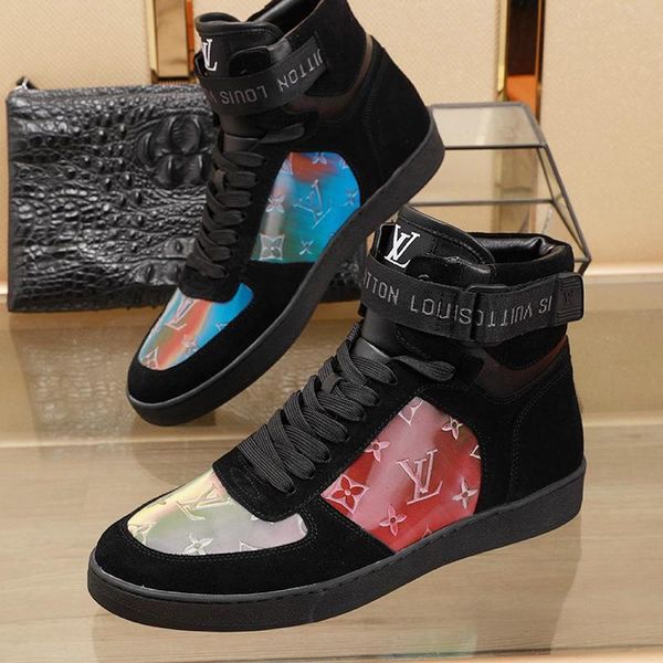 new mens shoes fashion footwears boombox sneaker boot luxury ankle fashion boots bottes hommes casual shoes for men with origin box sale, Black
new mens shoes fashion footwears boombox sneaker boot luxury ankle fashion boots bottes hommes casual shoes for men with origin box sale, Black