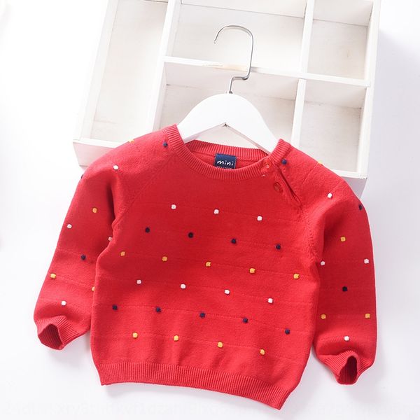 girls' pullover 2020 autumn new baby and children valley point children pullover sweater korean style sweater red, Blue
girls' pullover 2020 autumn new baby and children valley point children pullover sweater korean style sweater red, Blue