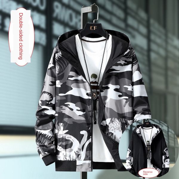 l8pgw 2019 jacketjacket двухстороннего персонализированная куртки мужских двухсторонняя камуфляж boystop молодежь пальто корейской весна и о, Black;brown
l8pgw 2019 jacketjacket двухстороннего персонализированная куртки мужских двухсторонняя камуфляж boystop молодежь пальто корейской весна и о, Black;brown