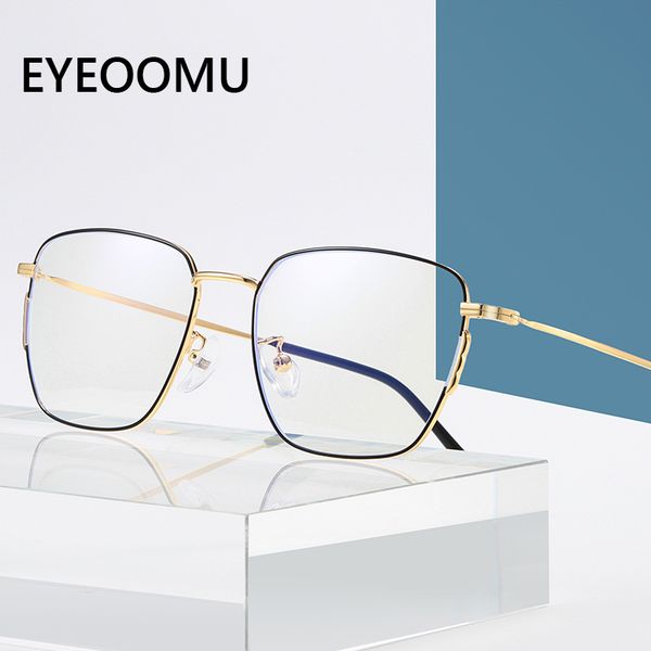 eyeoomu new vintage anti blue light computer game glasses women retro metal spectacles frame men brand design optical eyeglasses, White;black
eyeoomu new vintage anti blue light computer game glasses women retro metal spectacles frame men brand design optical eyeglasses, White;black