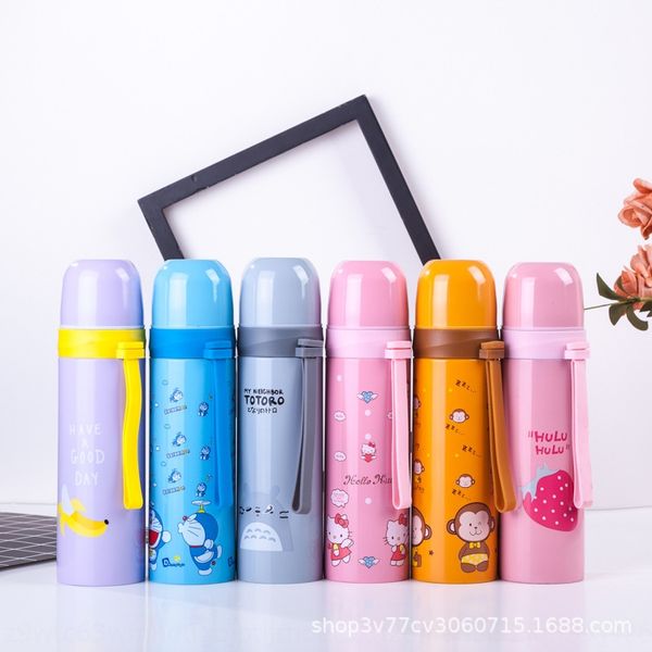 stainless steel bullet vacuum double-layer cartoon children's sling thermos sling thermos cup advertising gift cup
stainless steel bullet vacuum double-layer cartoon children's sling thermos sling thermos cup advertising gift cup