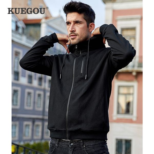 kuegou 2020 spring cotton zipper black plain hoodie men fashions hoody hip hop japanese streetwear male hoodies sweatshirts 4997
kuegou 2020 spring cotton zipper black plain hoodie men fashions hoody hip hop japanese streetwear male hoodies sweatshirts 4997