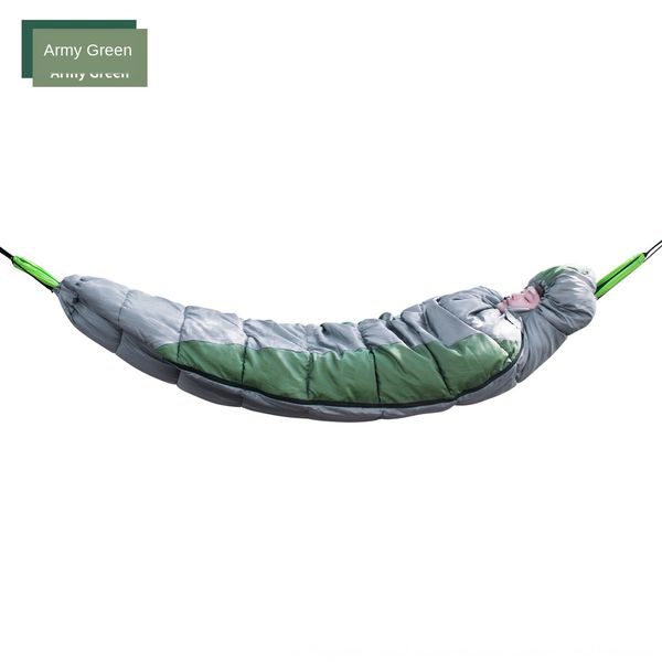 multipurpose hammock camping hammock sleeping bag warm outdoor camping winter cotton travel sleeping bag