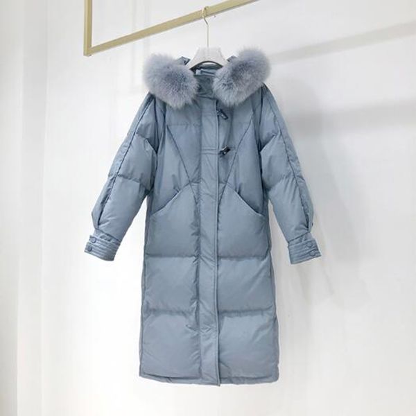 2020 new fashion women's 90% white duck down jacket zippers fashionable hooded winter warm big fur collar korean version coat, Black
2020 new fashion women's 90% white duck down jacket zippers fashionable hooded winter warm big fur collar korean version coat, Black