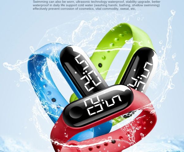 straight new xiaomi 3 wrist waterproof electronic wrist wrist touch sports watch fashion led electronic watch, Blue
straight new xiaomi 3 wrist waterproof electronic wrist wrist touch sports watch fashion led electronic watch, Blue
