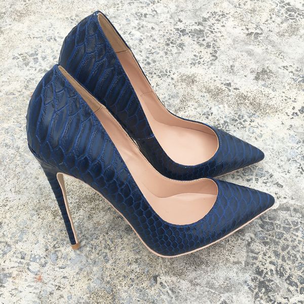 fee new style casual designer navy snake python printed patent point toe high heels shoes pumps bride wedding party shoes, Black
fee new style casual designer navy snake python printed patent point toe high heels shoes pumps bride wedding party shoes, Black