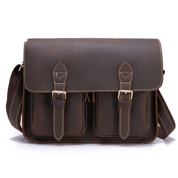 men's shoulder bag genuine leather bag for men messenger bags flap zipper designer male crossbody bags handbags 1206
men's shoulder bag genuine leather bag for men messenger bags flap zipper designer male crossbody bags handbags 1206