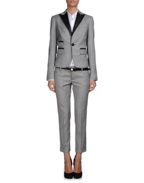 2 piece gray pant suits formal ladies office uniform designs women business work wear one button jacket with trousers set w44, White
2 piece gray pant suits formal ladies office uniform designs women business work wear one button jacket with trousers set w44, White