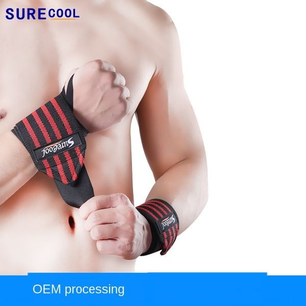 sports winding bandage wristband anti-sprain weightlifting equipment training wrist strap wrist strap wristband hw-b001, Black;red
sports winding bandage wristband anti-sprain weightlifting equipment training wrist strap wrist strap wristband hw-b001, Black;red