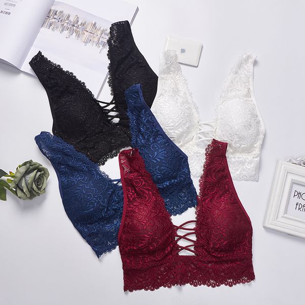 bras linbaiway lace bra women wide strap brassiere mujer seamless underwear lingerie wireless sleeping bralette tube, Red;black
bras linbaiway lace bra women wide strap brassiere mujer seamless underwear lingerie wireless sleeping bralette tube, Red;black