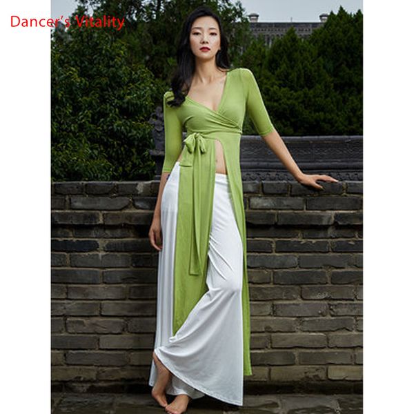 autumn new belly dance or pants women modern oriental dance practice clothes wide leg pants long coat, Black;red
autumn new belly dance or pants women modern oriental dance practice clothes wide leg pants long coat, Black;red