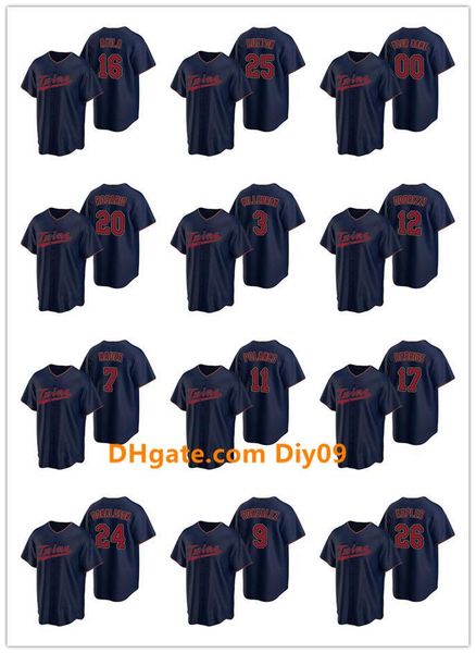 minnesota twins men women youth 23 nelson cruz 26 max kepler 2020 alternate baseball jersey, Black
minnesota twins men women youth 23 nelson cruz 26 max kepler 2020 alternate baseball jersey, Black