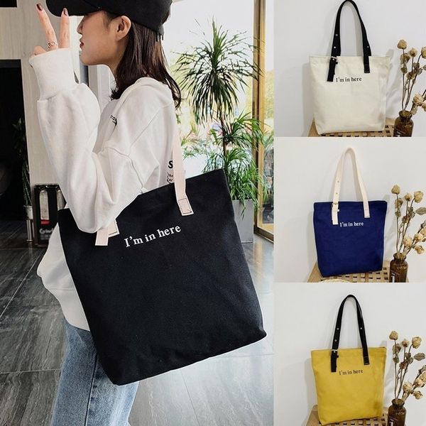women shopping handbag casual shoulder bag casual tote folding reusable shopping bags purse female canvas cloth pouch c