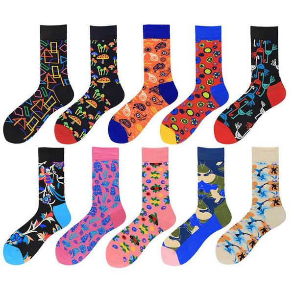 men's socks men and women cotton happy crew geometry graffiti embroidery design male skateboard woman, Black
men's socks men and women cotton happy crew geometry graffiti embroidery design male skateboard woman, Black