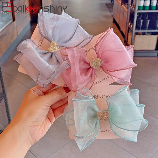 balleenshiny colored yarn children's hairpin super large 3 layer bow sequins love kids hair clips baby girls hair accessories, Slivery;white
balleenshiny colored yarn children's hairpin super large 3 layer bow sequins love kids hair clips baby girls hair accessories, Slivery;white