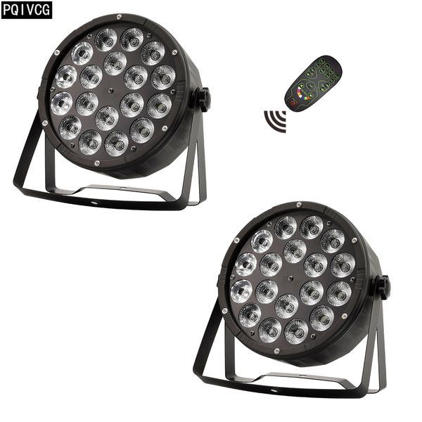 2pcs/lot remote control 18x12w led par lights dmx512 large lens rgbw 4in1 led flat par led dj lights equipment disco lights
2pcs/lot remote control 18x12w led par lights dmx512 large lens rgbw 4in1 led flat par led dj lights equipment disco lights