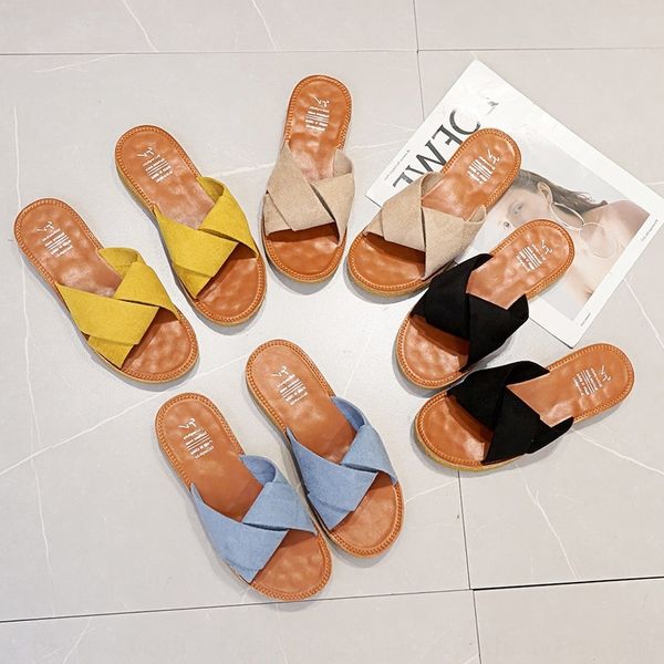 afkkc new women's outdoor 2020 non-slip all-match korean style beef tendon soft bottom sandals summer beach sandals and slippers slippe
afkkc new women's outdoor 2020 non-slip all-match korean style beef tendon soft bottom sandals summer beach sandals and slippers slippe