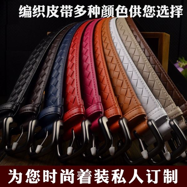 men's and women's layer cowhide braided belt b fashion fashion v belt belt, Black;brown
men's and women's layer cowhide braided belt b fashion fashion v belt belt, Black;brown