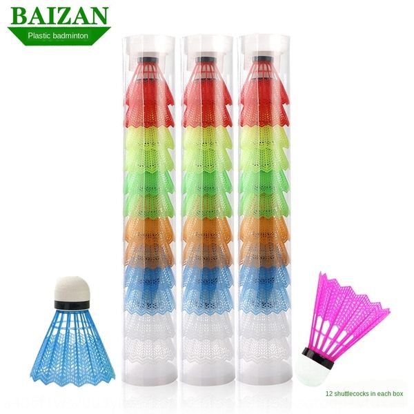 hrrux baizannai hitting point accurate environmental protection plastic indoor and outdoor training entertainment ball 12 badminton wool bal
hrrux baizannai hitting point accurate environmental protection plastic indoor and outdoor training entertainment ball 12 badminton wool bal