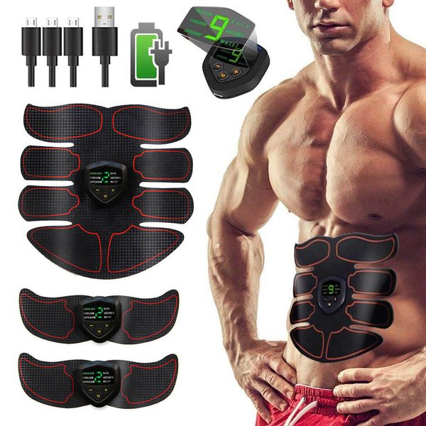 abs trainer fitness training gear ems abdominal muscle stimulator with lcd display usb rechargeable home gym electrostimulation
abs trainer fitness training gear ems abdominal muscle stimulator with lcd display usb rechargeable home gym electrostimulation