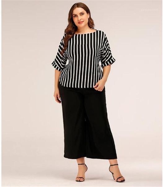 piece pants wide leg with short sleeve casual brief summer womens long pants sets striped slim summer womens designer two, White
piece pants wide leg with short sleeve casual brief summer womens long pants sets striped slim summer womens designer two, White