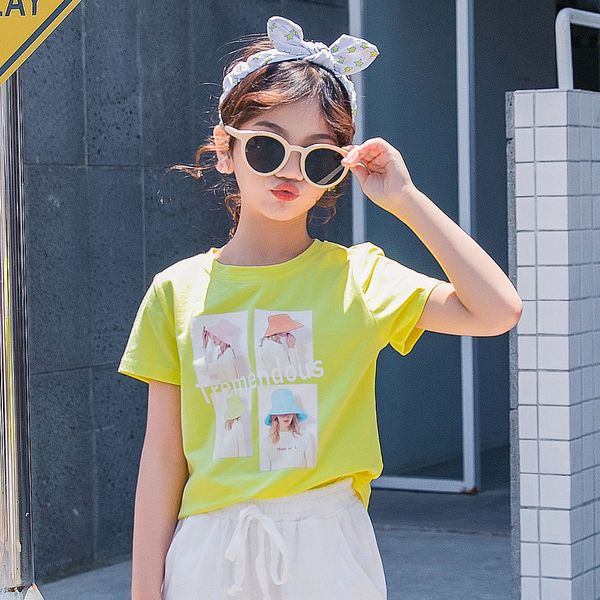joxz5 short-sleeved children's clothing t-shirt girls new 2020 fashion casual all-match children's wear printed round collar t-shi, Blue
joxz5 short-sleeved children's clothing t-shirt girls new 2020 fashion casual all-match children's wear printed round collar t-shi, Blue