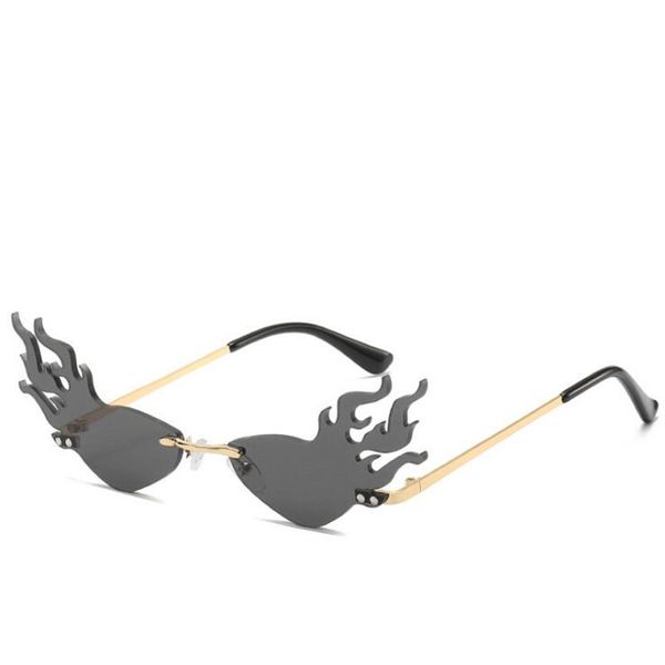 lantzena fashion fire flame sunglasses women men rimless glasses luxury irregular vintage superhero sun glasses clear gafas de, White;black
lantzena fashion fire flame sunglasses women men rimless glasses luxury irregular vintage superhero sun glasses clear gafas de, White;black