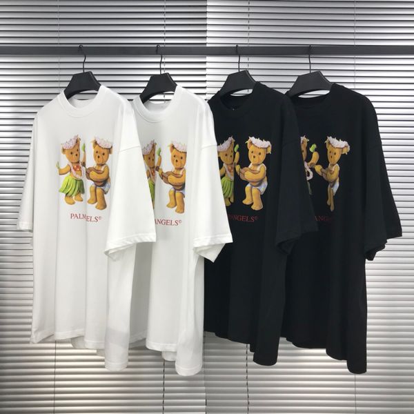 new summer casual mens t shirt high qualit double bear printing os loose men women fashion short sleeves street t-shirt, White;black
new summer casual mens t shirt high qualit double bear printing os loose men women fashion short sleeves street t-shirt, White;black