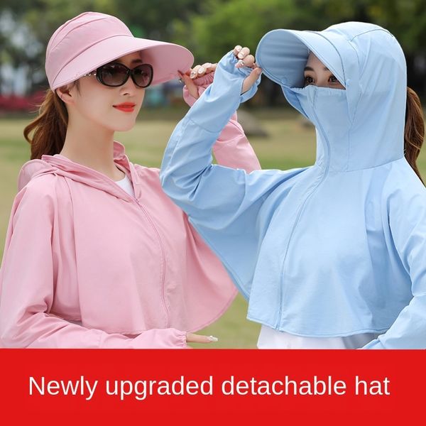 hat women's bicycle sunscreen clothes new cycling sunscreen clothes thin detachable web red korean uv-proof outdoor sun hat, Blue;gray
hat women's bicycle sunscreen clothes new cycling sunscreen clothes thin detachable web red korean uv-proof outdoor sun hat, Blue;gray