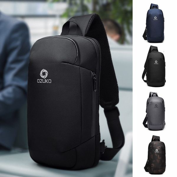 ozuko men's multi-function messenger bag anti-theft waterproof travel chest bag fashion oxford bags sac main#20
ozuko men's multi-function messenger bag anti-theft waterproof travel chest bag fashion oxford bags sac main#20