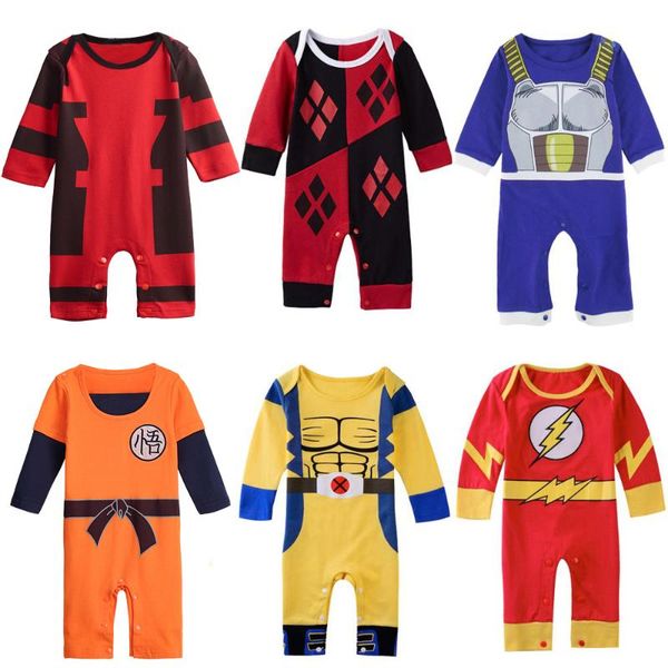 baby boys deadpool thor rompers infant jumpsuit newborn baby goku superhero costume 0-24m, Blue
baby boys deadpool thor rompers infant jumpsuit newborn baby goku superhero costume 0-24m, Blue