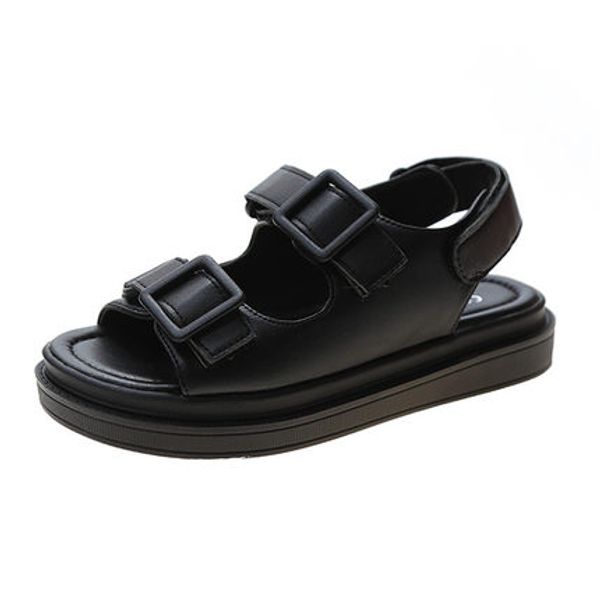2020 summer sports sandals women's soft-soled lightweight and versatile casual thick-soled large-size flat sandals, Black
2020 summer sports sandals women's soft-soled lightweight and versatile casual thick-soled large-size flat sandals, Black