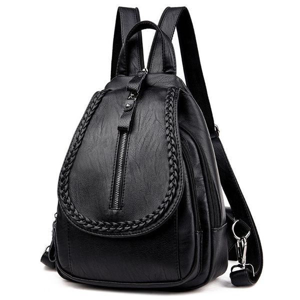 korean leather backpack new women's bag woven student school bag multifunctional fashion double backpack mini
korean leather backpack new women's bag woven student school bag multifunctional fashion double backpack mini