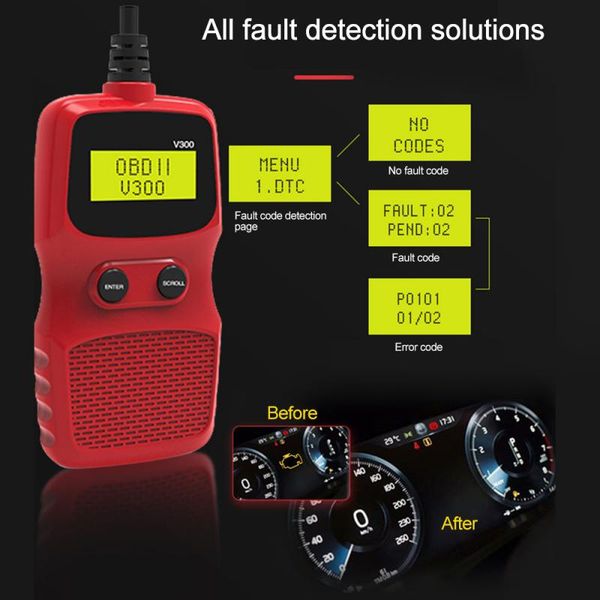 obd code reader obd2 scanner car check engine fault diagnostic tool elm327 v300 obd2 obdii car tools accessories
obd code reader obd2 scanner car check engine fault diagnostic tool elm327 v300 obd2 obdii car tools accessories