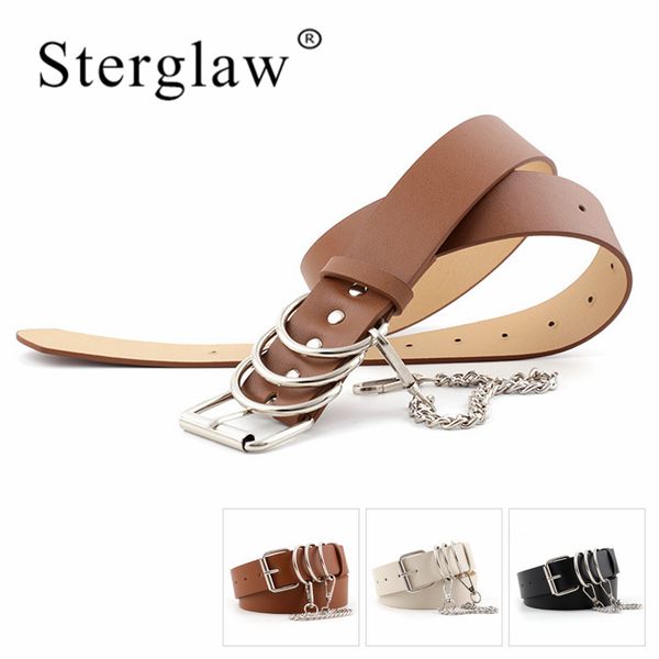 104*3.8cm new chain belt for women belts women's waistband designer dress punk party girdle cinturones mujer n230, Black;brown
104*3.8cm new chain belt for women belts women's waistband designer dress punk party girdle cinturones mujer n230, Black;brown
