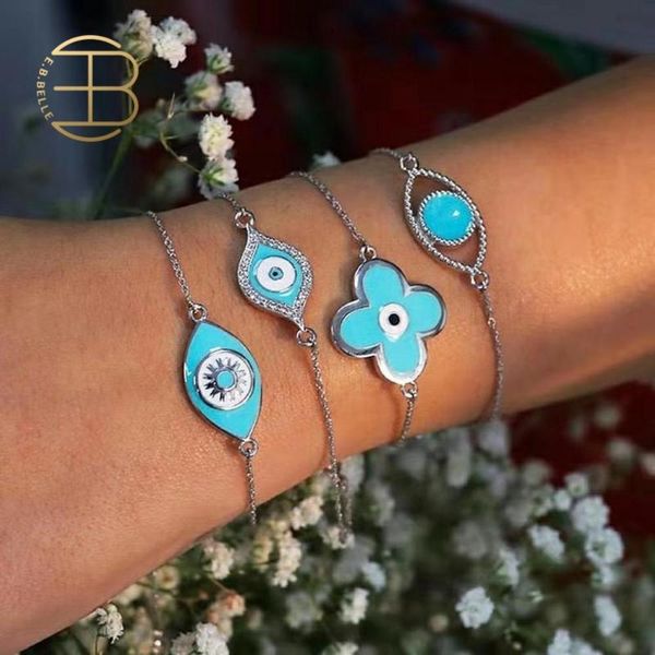 2020 new design bohemian blue enameled flower eye shaped chain bracelets ladies evil eye charm bracelets boho jewelry, Red;blue
2020 new design bohemian blue enameled flower eye shaped chain bracelets ladies evil eye charm bracelets boho jewelry, Red;blue